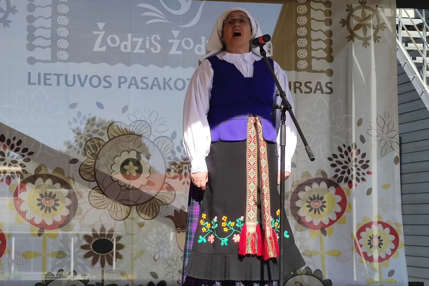 Devintąjį kartą surengtas Lietuvos pasakotojų konkursas „Žodzis žodzį gena“.<br>Organizatorių nuotr.