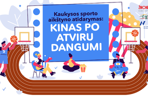 Vilnius atveria naują sporto aikštyną Paplaujoje: kviečiame atidaryme stebėti kino filmą