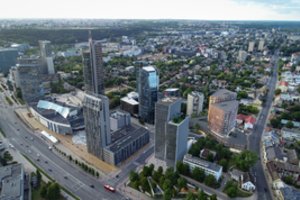 Vietoje žinomo prekybos centro sostinėje kils 14 aukštų biurų pastatas