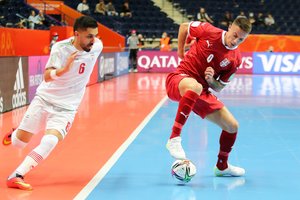 Pasaulio futsal čempionatas – Irano pamokos serbams ir saldi Ispanijos pergalė