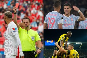 Karštas Čempionų lygos startas: C. Ronaldo įvartis, išvaryti žaidėjai ir paskutinę minutę kritusi „Manchester United“