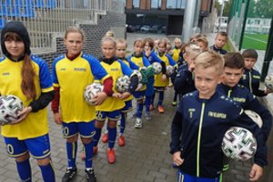 Klaipėdoje atnaujinta sporto mokykla - pragiedrulys tamsioje Lietuvos futbolo padangėje