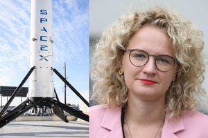 A. Armonaitė dalyvaus paleidžiant erdvėlaivį „SpaceX“ – kosmose atsidurs ir Lietuvos vėliava
