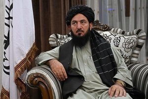 Talibano kariuomenės vadas pažadėjo triuškinti bet kokį pasipriešinimą