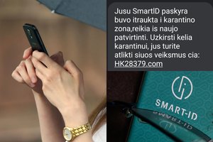 Raginimas atnaujinti „Smart-ID“ paskyrą gali būti ne iš banko: suvedus duomenis iš sąskaitos dingo turėti pinigai