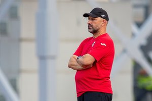 „Sūduvos“ strategas V. Basadre – antrą kartą išrinktas geriausiu A lygos mėnesio treneriu