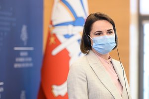 S. Cichanouskaja ragina Prancūziją imtis „ryžtingų veiksmų“ dėl Baltarusijos