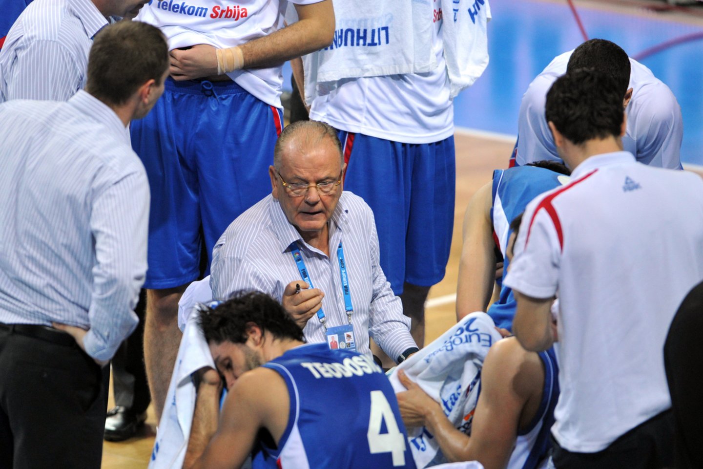 D.Ivkovičius treniravo Jugoslavijos ir Serbijos krepšinio rinktines.<br>G.Šiupario nuotr.