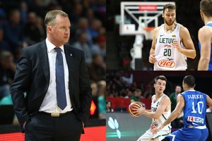 K. Maksvytis užminė mįslę apie Lietuvos rinktinėje regimus žaidėjus: skyrė žinutę ir D. Motiejūnui