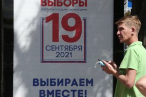 Kijevas: Rusijos rinkimai Kryme ir Donbase pažeidžia tarptautinę teisę