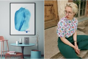 Pagyvenusi svetur menininkė grįžo į gimtinę su ypatinga kolekcija