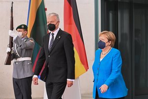 G. Nausėda apie Kiniją vokiečių leidiniui rėžė: „Toks tonas yra nepriimtinas“