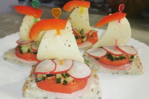 Sumuštiniai „Laiveliai“ – puiki idėja vaikų šventėms