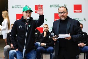 „Žalgirio“ sezono pradžia Kauno „Akropolyje“: atsinaujinusi komanda pristatyta sirgaliams 