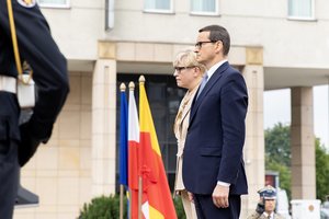 M. Morawieckis: Baltarusijoje yra 10 tūkst. migrantų, jie gali užplūsti Lenkiją, Lietuvą 