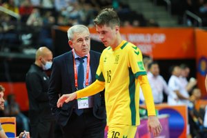 Lietuvos futsal rinktinėje nekvepia taika – žaidėjas po pykčių su treneriu paliko komandą