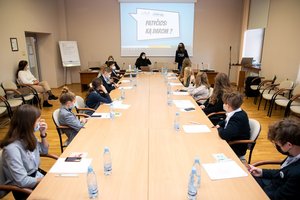 Antrą kartą posėdžiaujanti Vaikų taryba ėmėsi spręsti opią problemą