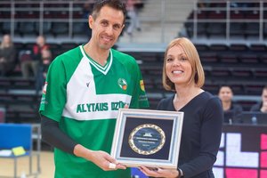 LKL ilgaamžiškumo rekordą pagerinęs M. Lukauskis: „Suvokimas ateis po to, kai baigsiu karjerą“