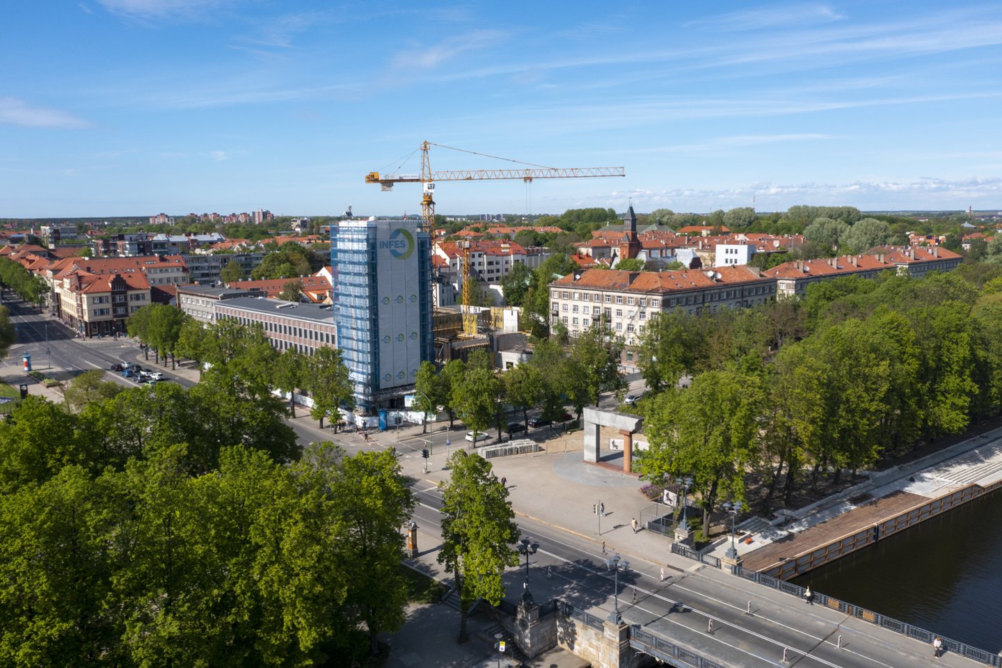 Iniciatyva „Mūsų Klaipėda“ kreipėsi į Klaipėdos miesto savivaldybę prašydama netvirtinti svarstomo naujai parengto Klaipėdos miesto bendrojo plano keitimo.<br>V.Ščiavinsko nuotr.