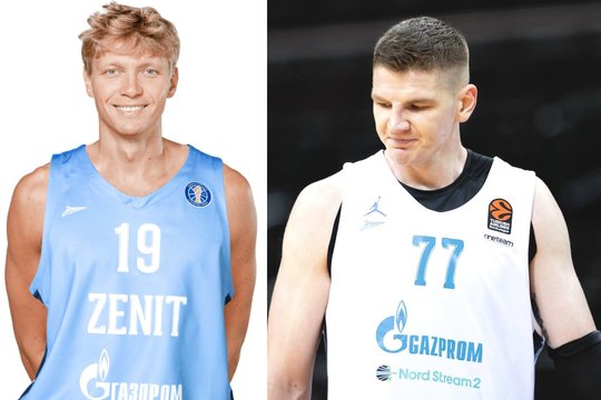 Geriausių Eurolygos žaidėjų šimtuke – abu „Zenit“ lietuviai: A. Gudaitis vertinamas geriau už M. Kuzminską 