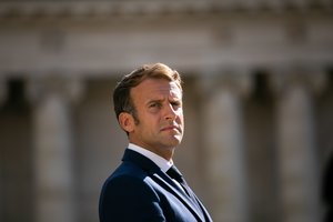 E. Macrono vakcinavimo sertifikatas cirkuliuoja internete