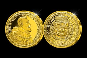 Išleidžiama brangiausios lietuviškos monetos – Zigmanto III Vazos 100 dukatų – replika