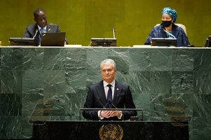 G. Nausėdos interviu CNN: nauji susitarimai tarp valstybių neturi vykti NATO sąskaita