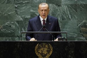 R. T. Erdoganas: dėl klimato kaitos pasauliui gresia nauja pabėgėlių krizė