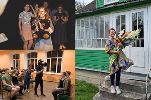 Vilnietė ateitį kine iškeitė į mokytojos darbą mažame Lietuvos miestelyje ir gyvenimą troboje