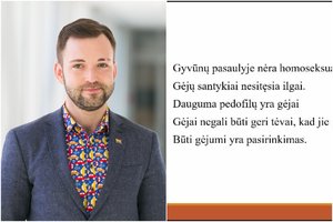 Vienuoliktokų pamokoje – LGBT lyginimai su pedofilais, mokykla tokią informaciją paneigė