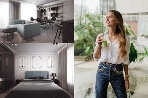 Vaidos Skaisgirės interjero dizainerė pasidalino jos įspūdingo būsto vizualizacijomis