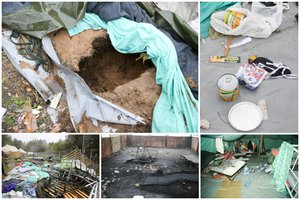 Migrantų perkėlimas iš Rūdninkų – tarsi filmo scenarijus: keli bandė pasprukti po žeme išsikasę tunelį