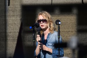 Nuolatinė protestų prieš valdžią dalyvė Nida Vasiliauskaitė svarsto kurti politinę partiją