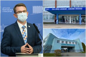 A. Dulkys paskelbė apie istorinį žingsnį Klaipėdoje: iš dviejų ligoninių liks viena