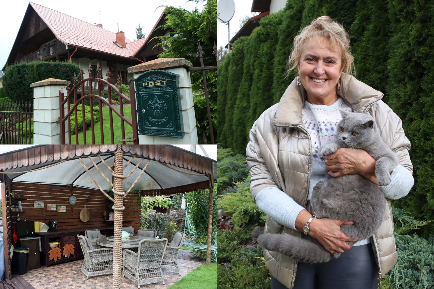 Kulautuvos miestelyje gyvenanti odontologė Aldona Bakutienė atgaivą pajunta, kai triūsia prie savo namo esančiame sode.<br>M.Patašiaus nuotr.