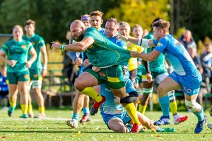 Pirmosiose Baltijos regbio lygos finalo rungtynėse Kaune – permaininga kova ir „Baltrex“ pergalė