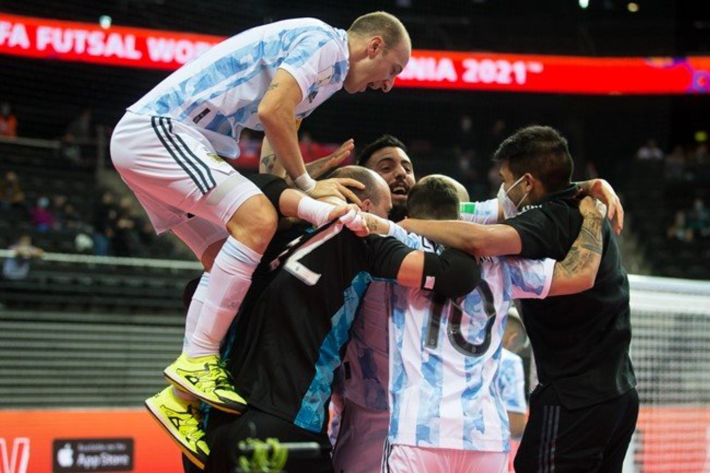  Argentiniečių džiaugsmas.<br> lff.lt nuotr.