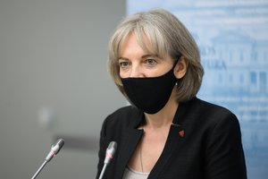 G. Nausėdos patarėja A. Skaisgirytė ginčą dėl ambasadoriaus Europos Sąjungoje vadina valdančiųjų kerštu