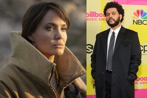 Angelina Jolie ir The Weeknd vėl pakurstė gandus apie tai, kad jie – nauja pora