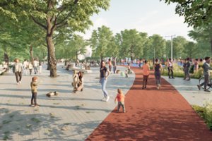 Lietuviai Ukrainoje sukūrė ypatingą projektą – Kijeve jis užima 22 hektarų plotą