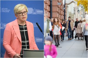 Ką Vyriausybei kainuotų dar vienas karantino režimas? Įvertino I. Šimonytės žinią