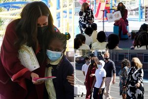 Internautai laido kritikos strėles: skurdžiame Niujorko rajone M. Markle demonstravo tūkstančius kainuojantį įvaizdį