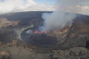Havajuose veržiasi Kilauea ugnikalnis