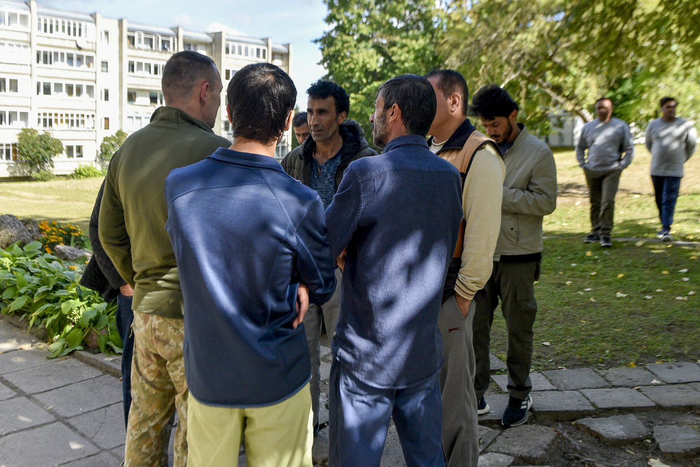 Afganistaniečiai.<br>V.Ščiavinsko nuotr.