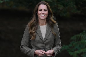 Neįprastas Catherine Middleton stiliaus pasirinikimas: susitikime vilkėjo sportinę aprangą