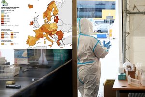 Pasiektas dugnas: Lietuva pirmauja Europos Sąjungoje pagal COVID-19 atvejus