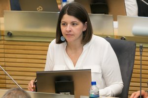 G. Skaistė paragino Europos rekonstrukcijos ir plėtros banką stabdyti visas operacijas Baltarusijoje