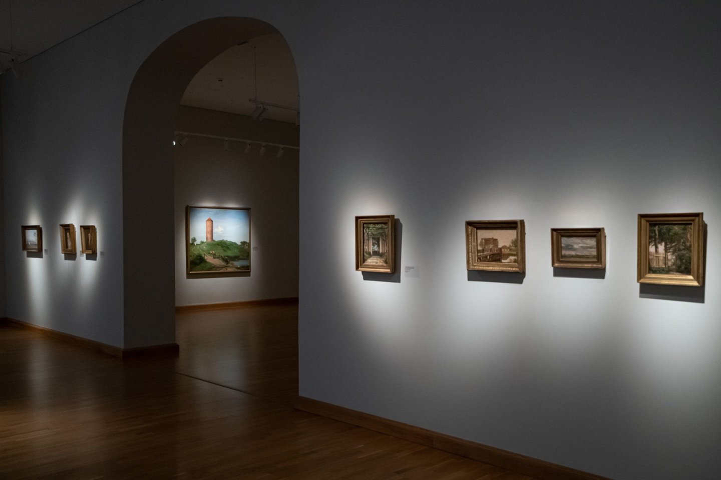 Vytauto Kasiulio muziejaus parodoje „Bundančios tautos. Danų tapybos „aukso amžius“.<br>LVDM (G.Grigėnaitės) nuotr.