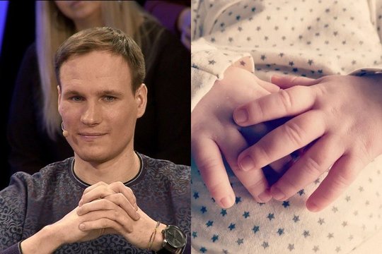 Remigijui ir Evelinai Gataveckams gimė sūnus: išrinko vardą