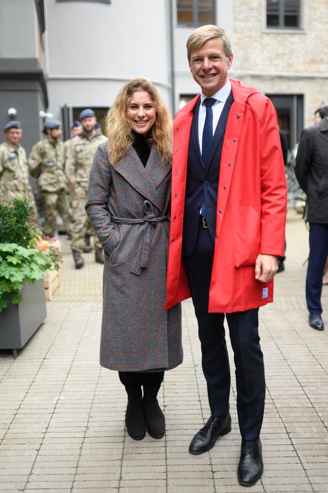 Danijos princesė Mary lankėsi Senatorių pasaže Vilniuje.<br>V.Skaraičio nuotr.